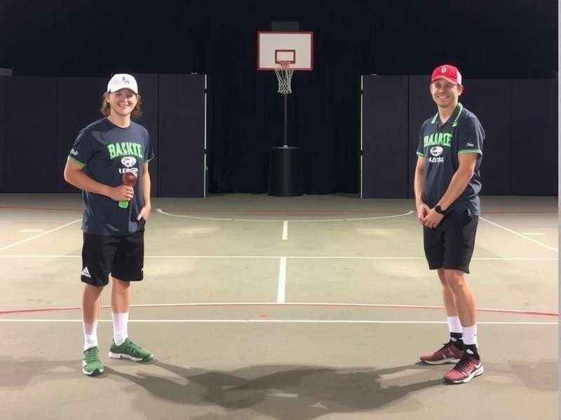 Indian Players Competing Basket Cricket Champ Community Tournament